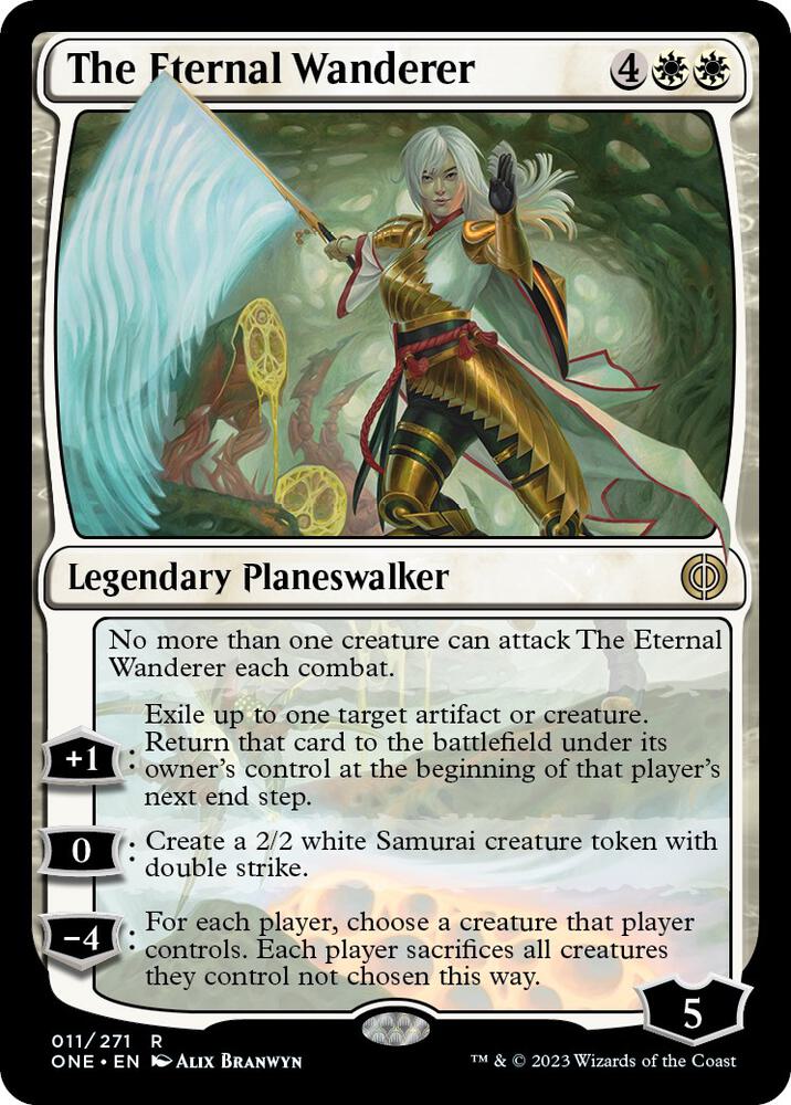 The Eternal Wanderer (11) [Phyrexia: All Will Be One]