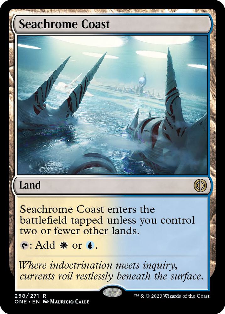 Seachrome Coast (258) [Phyrexia: All Will Be One]