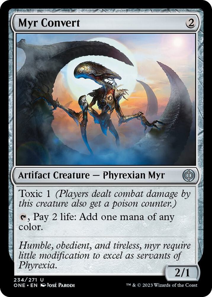 Myr Convert (234) [Phyrexia: All Will Be One]