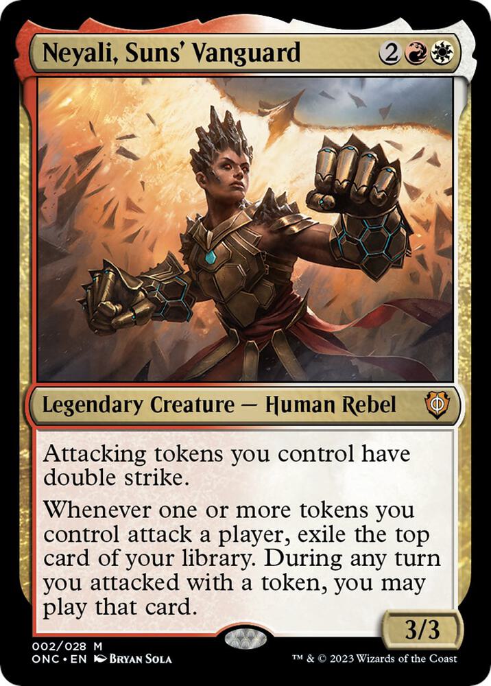 Neyali, Suns' Vanguard (2) [Phyrexia: All Will Be One Commander]