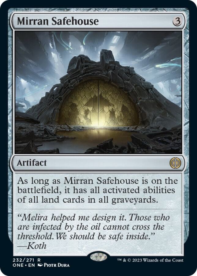 Mirran Safehouse (232) [Phyrexia: All Will Be One]