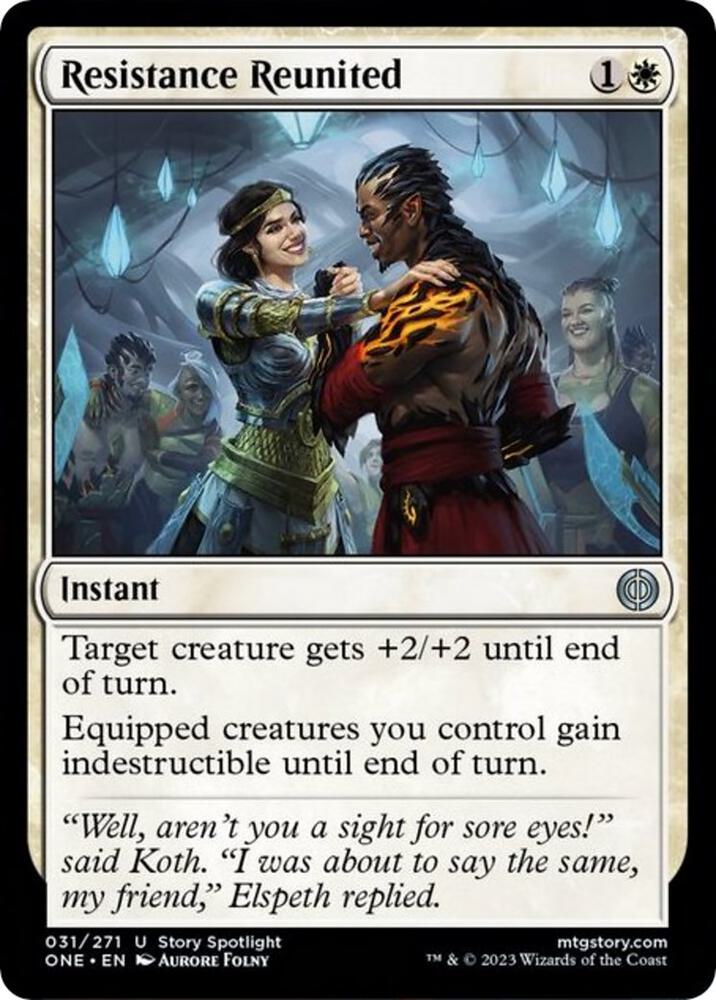 Resistance Reunited (31) [Phyrexia: All Will Be One]