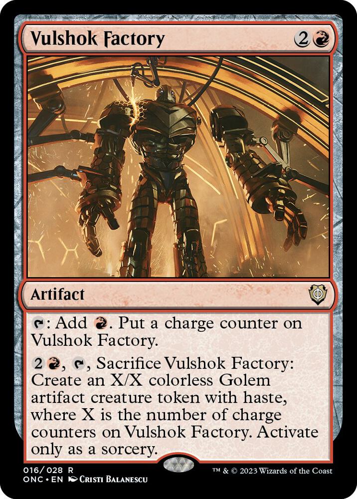 Vulshok Factory (16) [Phyrexia: All Will Be One Commander]