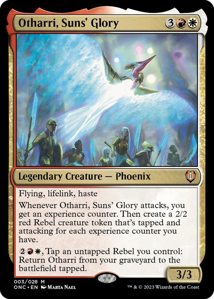 Otharri, Suns' Glory (3) [Phyrexia: All Will Be One Commander]