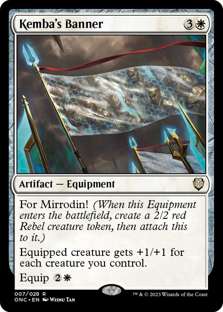 Kemba's Banner (7) [Phyrexia: All Will Be One Commander]