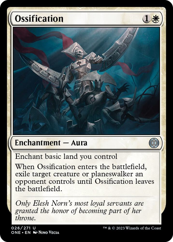 Ossification (26) [Phyrexia: All Will Be One]