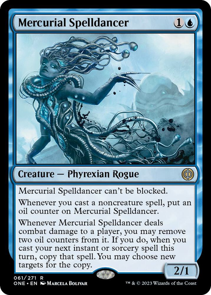 Mercurial Spelldancer (61) [Phyrexia: All Will Be One]