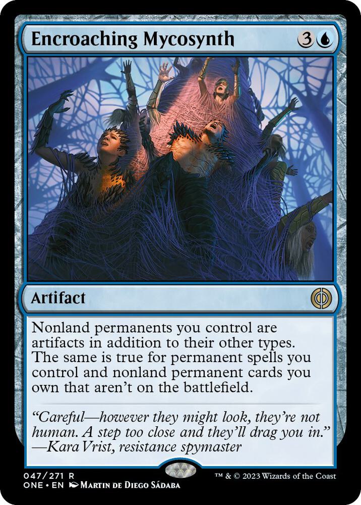 Encroaching Mycosynth (47) [Phyrexia: All Will Be One]