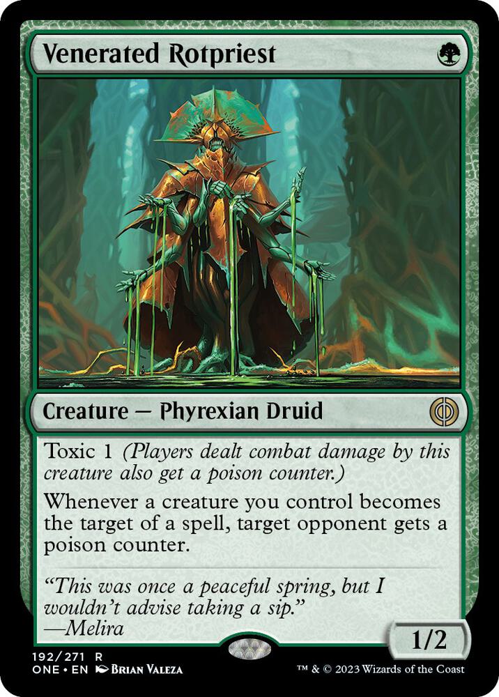 Venerated Rotpriest (192) [Phyrexia: All Will Be One]