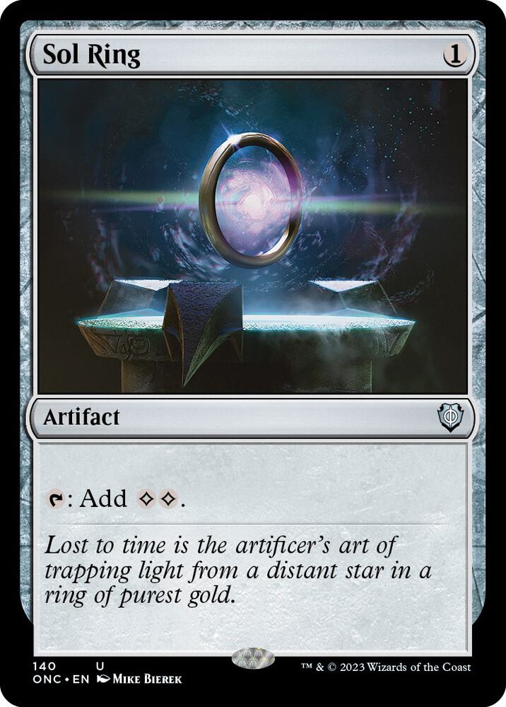 Sol Ring (140) [Phyrexia: All Will Be One Commander]