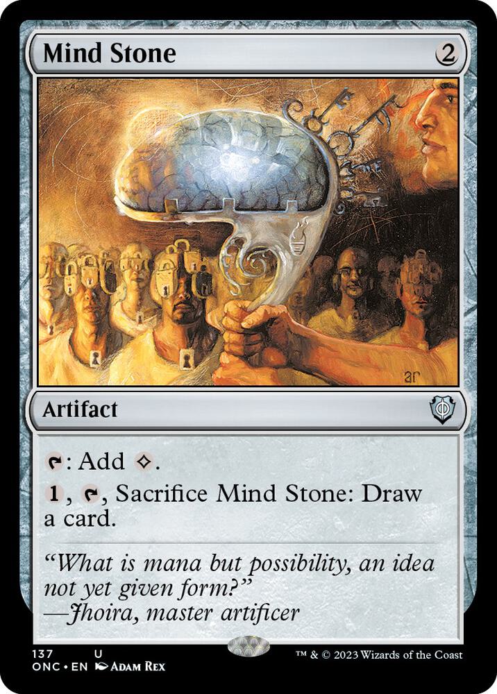 Mind Stone (137) [Phyrexia: All Will Be One Commander]