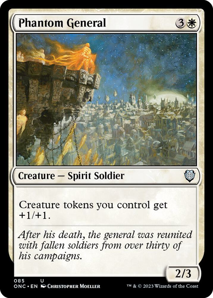 Phantom General (85) [Phyrexia: All Will Be One Commander]