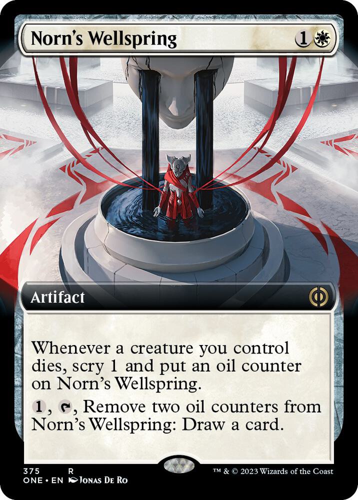 Norn's Wellspring (Extended Art) (375) [Phyrexia: All Will Be One] [Extended Art]