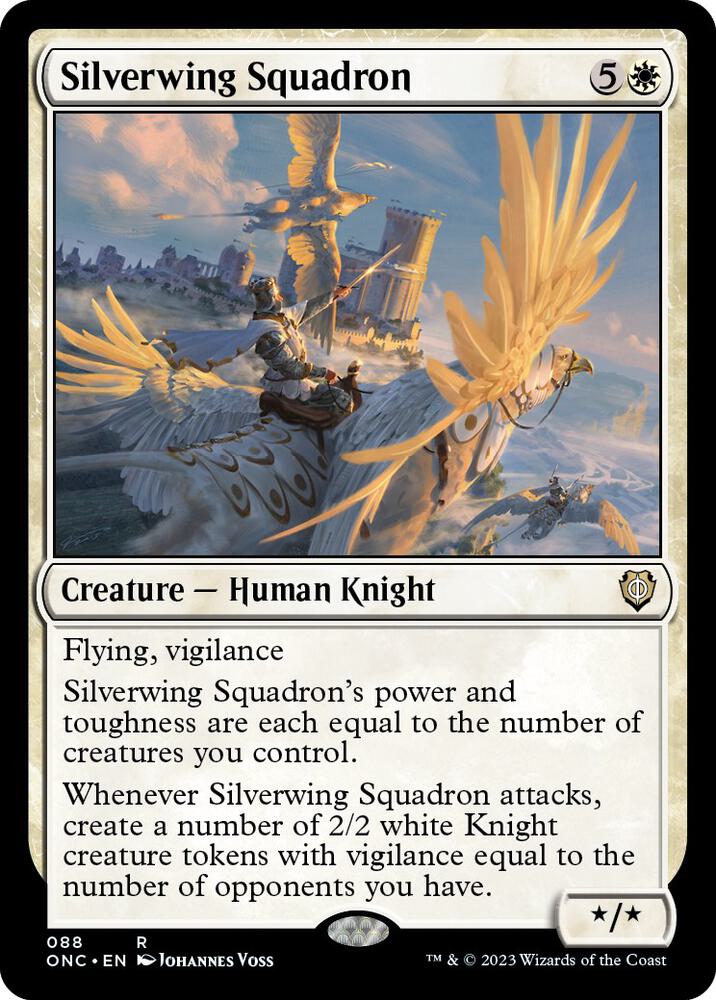 Silverwing Squadron (88) [Phyrexia: All Will Be One Commander]
