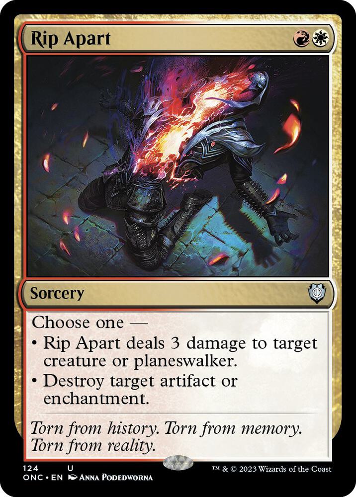 Rip Apart (124) [Phyrexia: All Will Be One Commander]