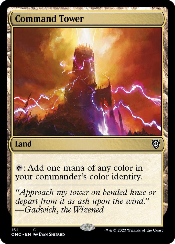 Command Tower (151) [Phyrexia: All Will Be One Commander]