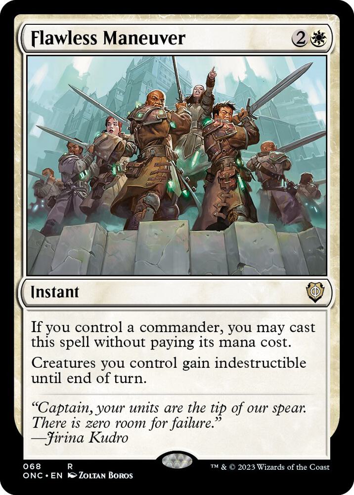 Flawless Maneuver (68) [Phyrexia: All Will Be One Commander]