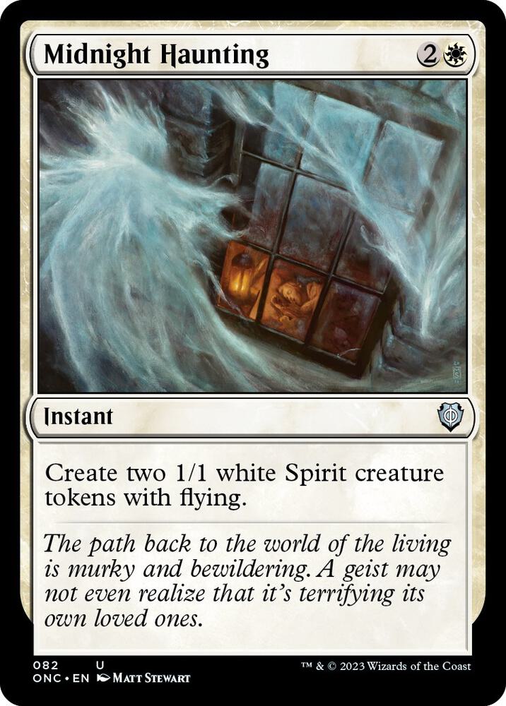Midnight Haunting (82) [Phyrexia: All Will Be One Commander]