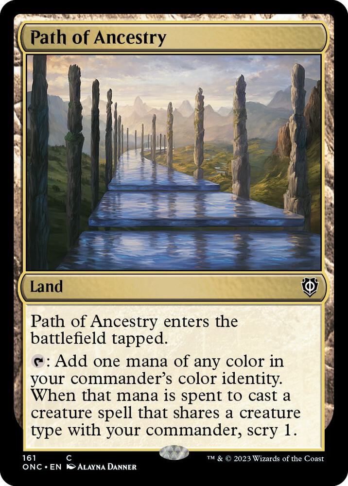 Path of Ancestry (161) [Phyrexia: All Will Be One Commander]