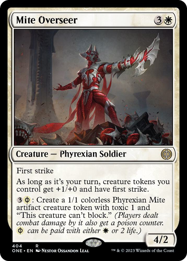 Mite Overseer (404) [Phyrexia: All Will Be One]