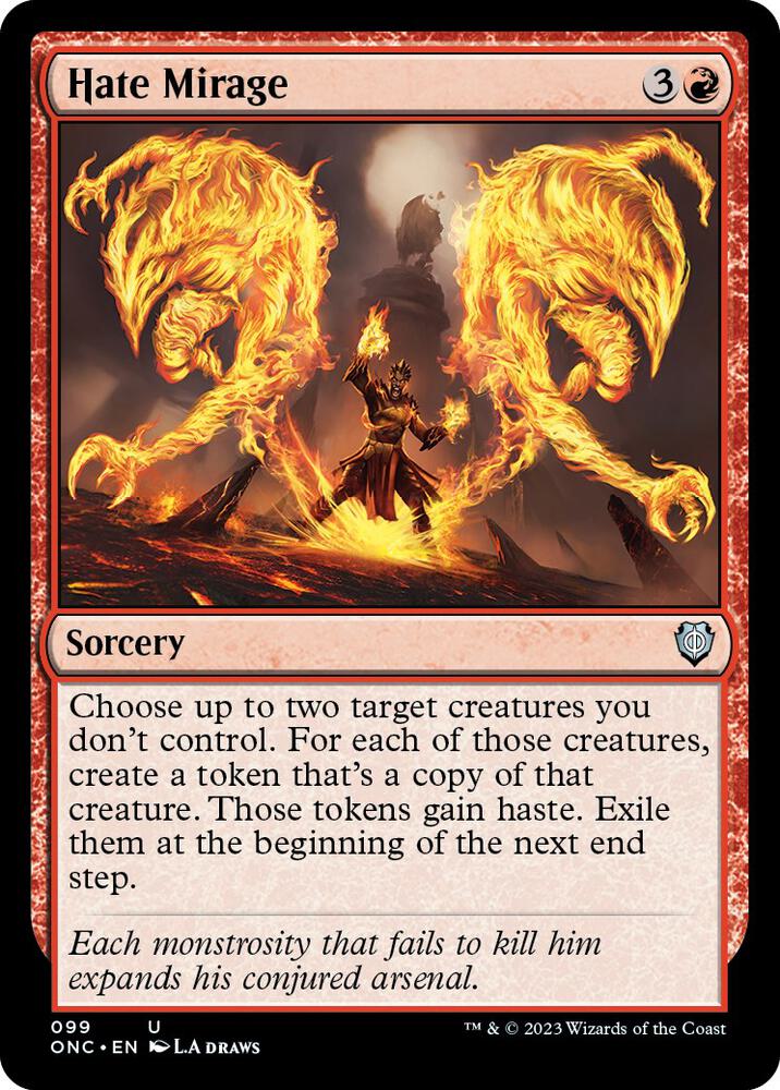 Hate Mirage (99) [Phyrexia: All Will Be One Commander]