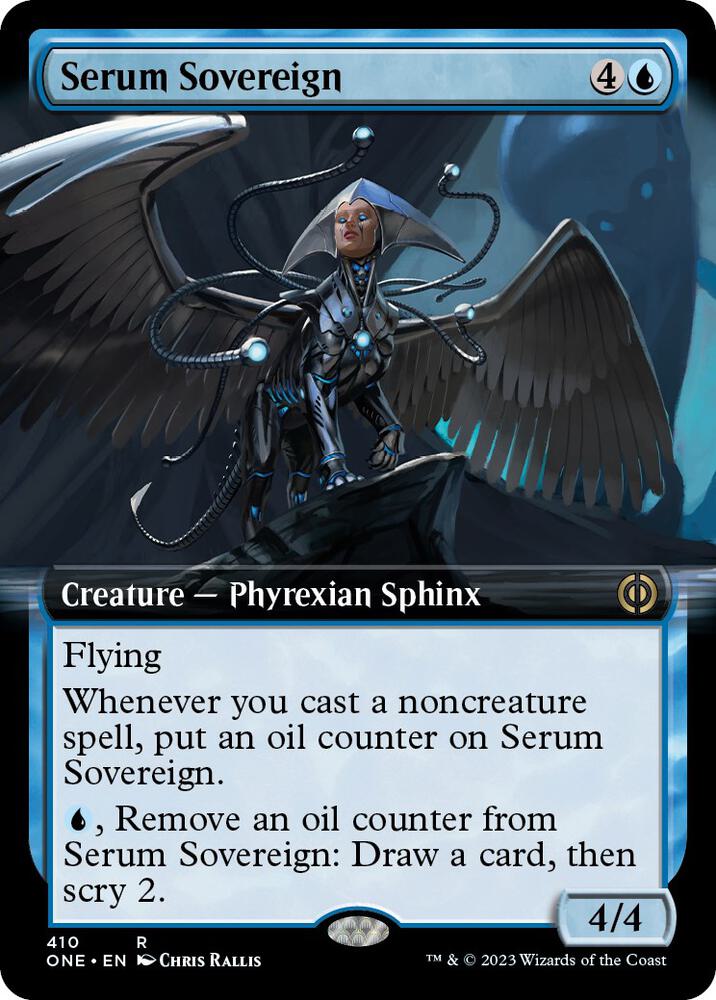 Serum Sovereign (Extended Art) (410) [Phyrexia: All Will Be One] [Extended Art]
