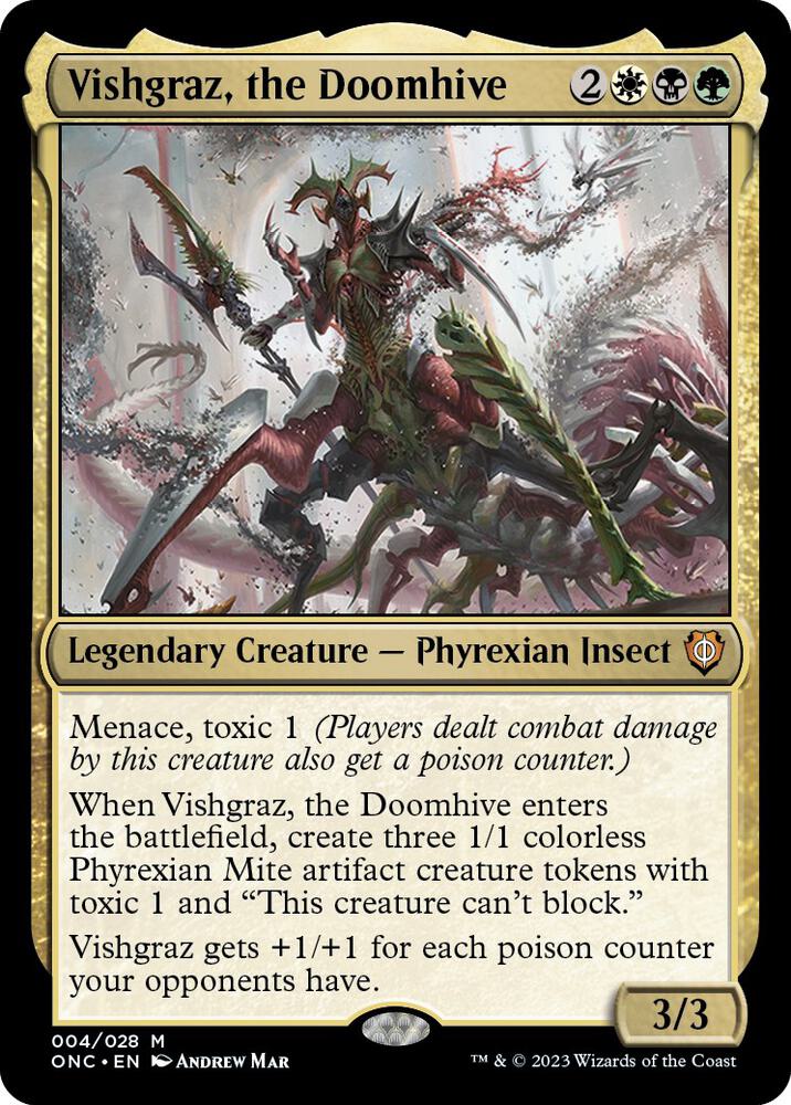 Vishgraz, the Doomhive (4) [Phyrexia: All Will Be One Commander]