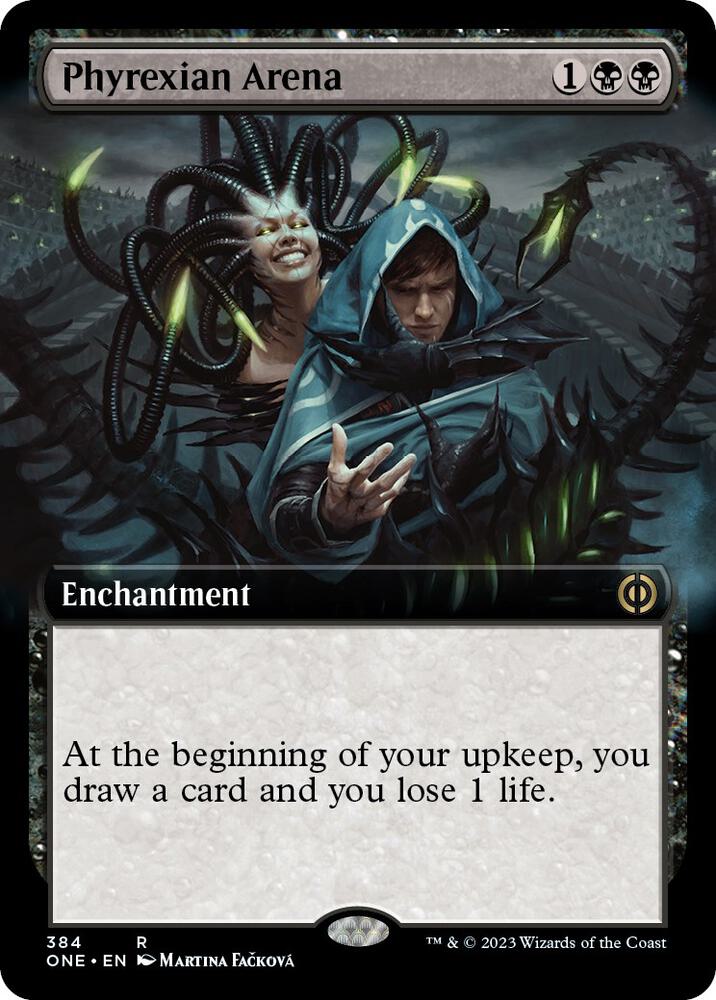 Phyrexian Arena (Extended Art) (384) [Phyrexia: All Will Be One] [Extended Art]