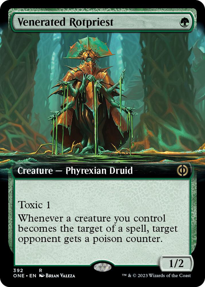 Venerated Rotpriest (Extended Art) (392) [Phyrexia: All Will Be One] [Extended Art]