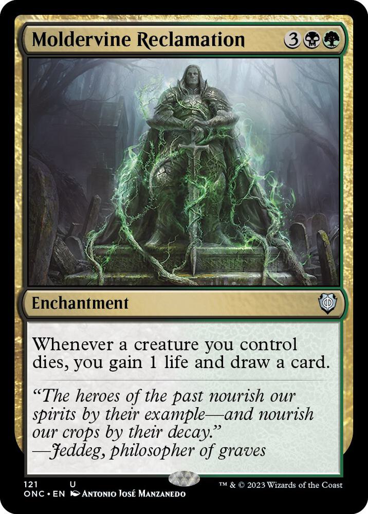 Moldervine Reclamation (121) [Phyrexia: All Will Be One Commander]