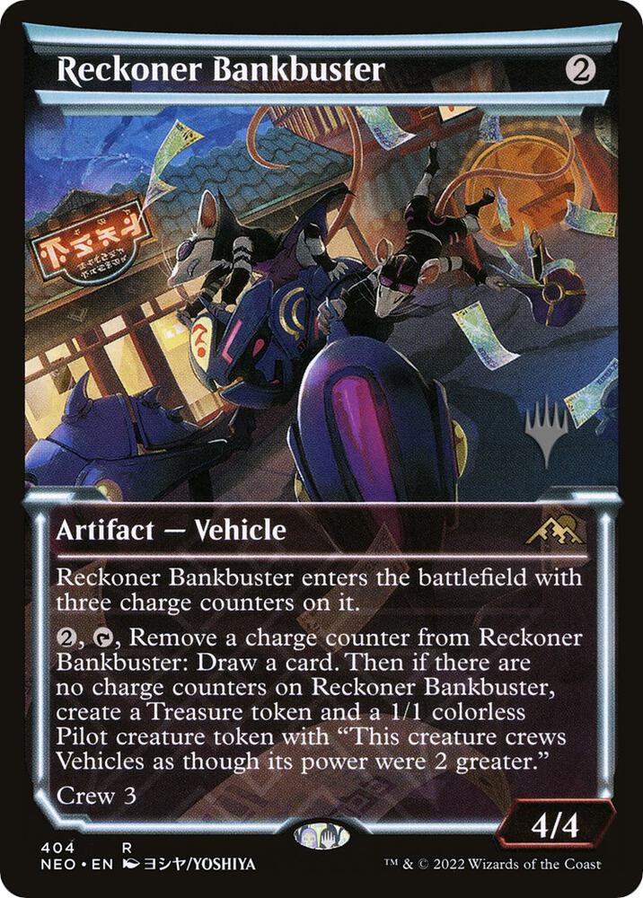 Reckoner Bankbuster (Showcase) (404) [The Brothers' War Promos] [Showcase]