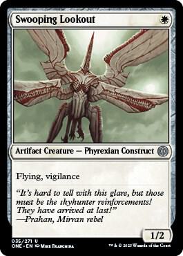 Swooping Lookout (35) [Phyrexia: All Will Be One]