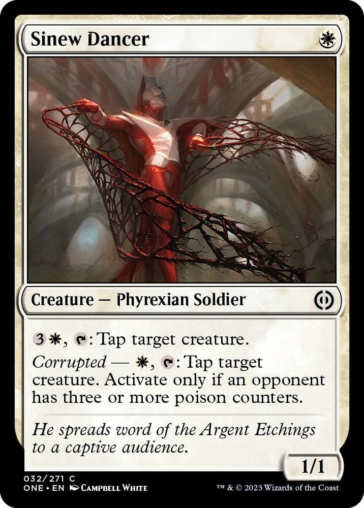 Sinew Dancer (32) [Phyrexia: All Will Be One]