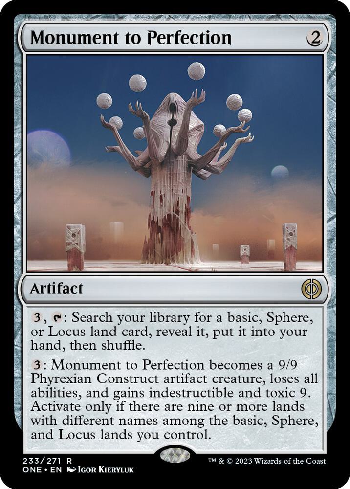 Monument to Perfection (233) [Phyrexia: All Will Be One]
