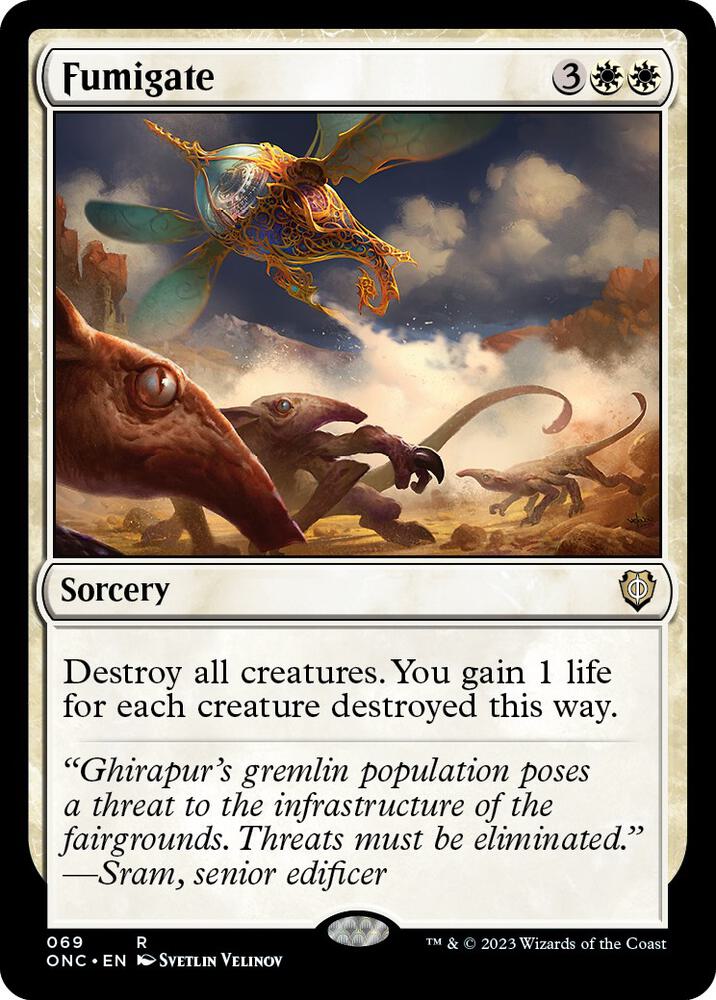 Fumigate (69) [Phyrexia: All Will Be One Commander]