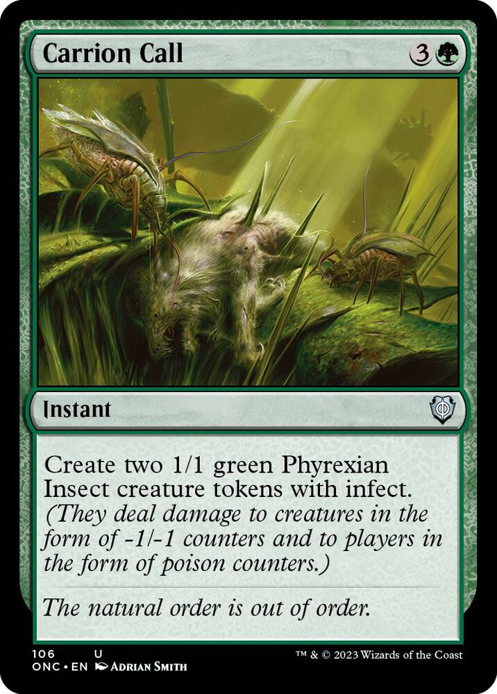 Carrion Call (106) [Phyrexia: All Will Be One Commander]