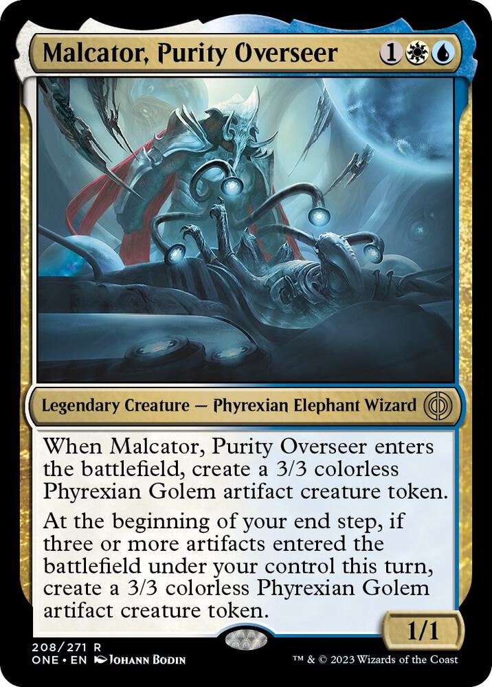 Malcator, Purity Overseer (208) [Phyrexia: All Will Be One]