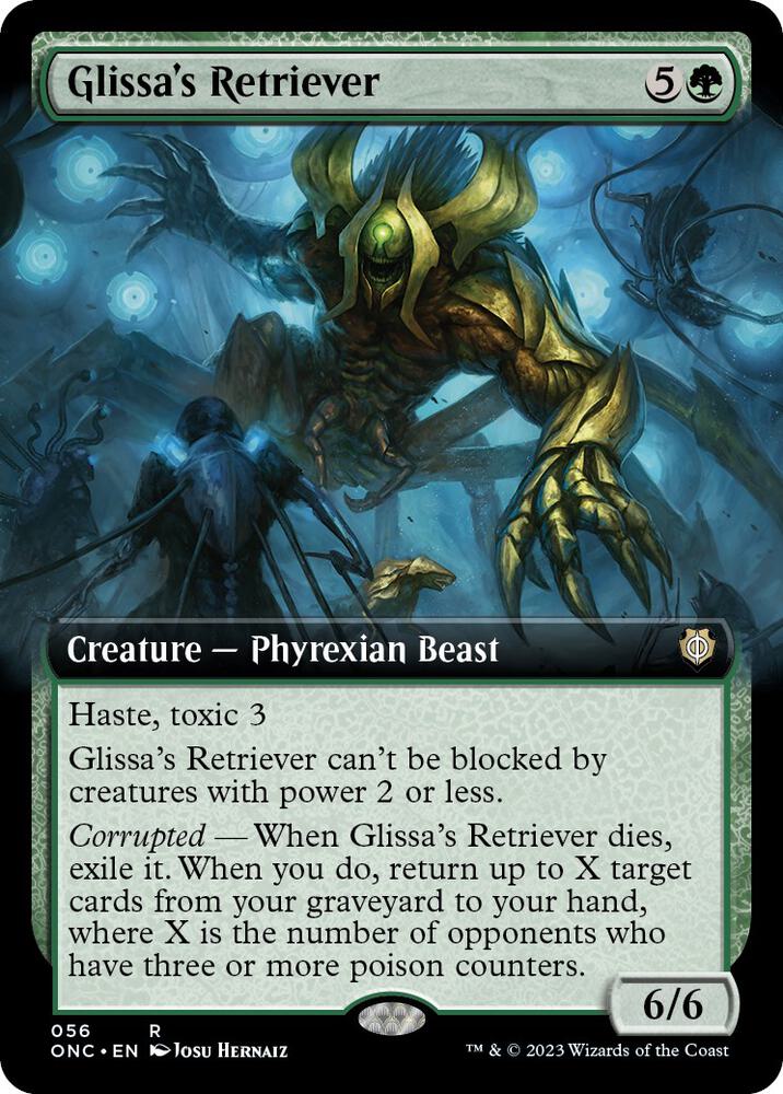 Glissa's Retriever (Extended Art) (56) [Phyrexia: All Will Be One Commander] [Extended Art]