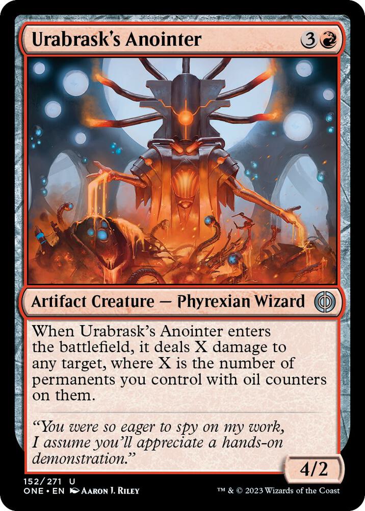 Urabrask's Anointer (152) [Phyrexia: All Will Be One]