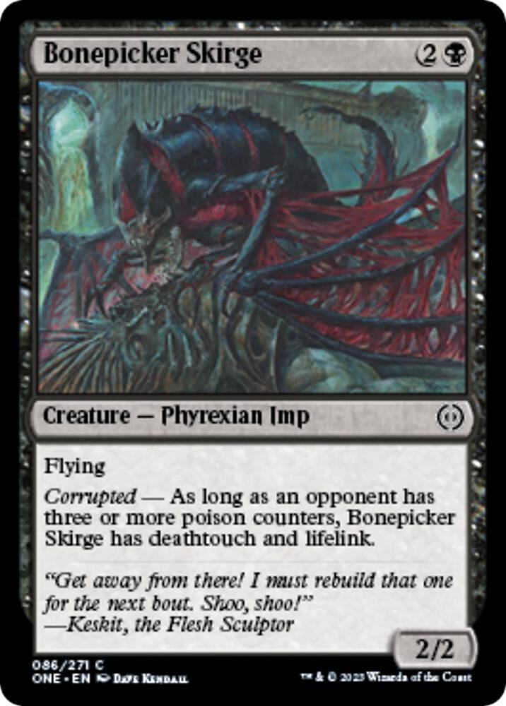 Bonepicker Skirge (86) [Phyrexia: All Will Be One]