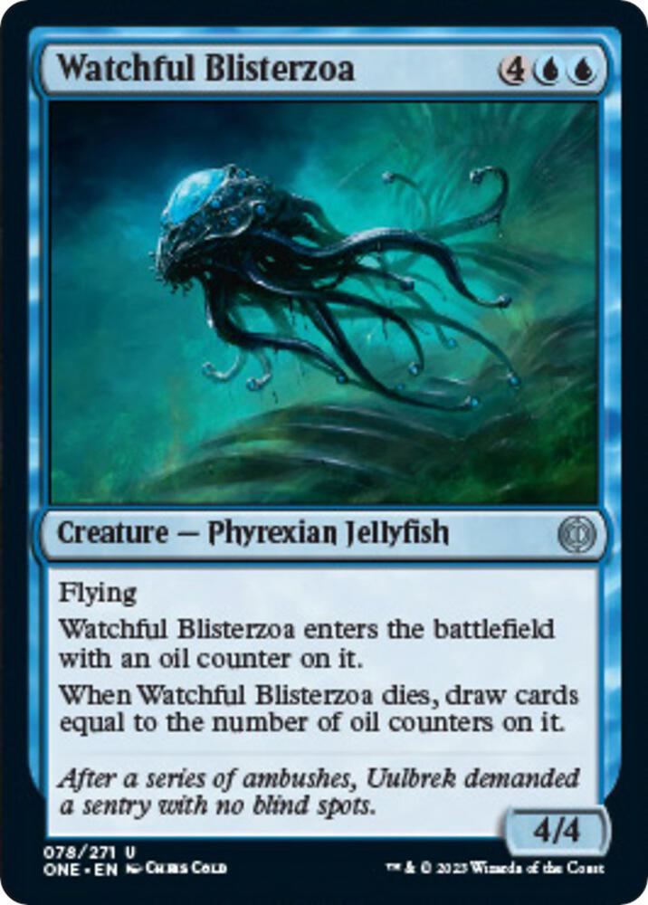 Watchful Blisterzoa (78) [Phyrexia: All Will Be One]