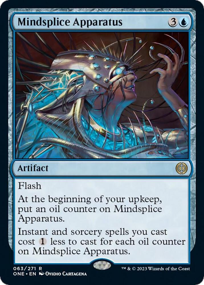 Mindsplice Apparatus (63) [Phyrexia: All Will Be One]