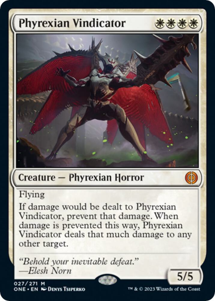 Phyrexian Vindicator (27) [Phyrexia: All Will Be One]