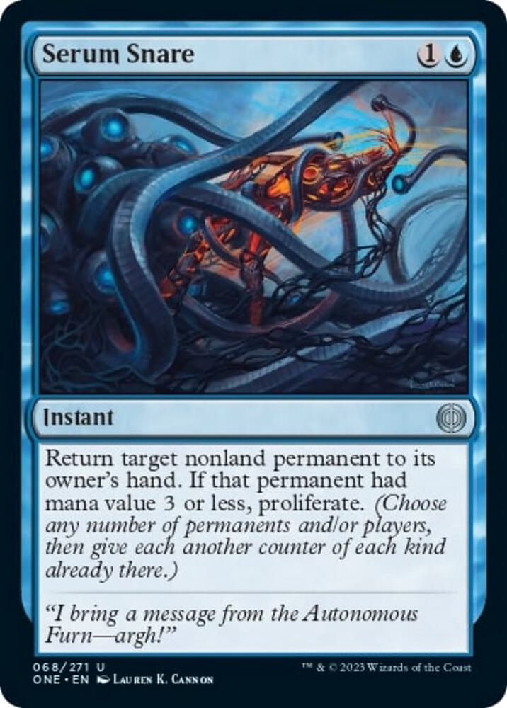 Serum Snare (68) [Phyrexia: All Will Be One]