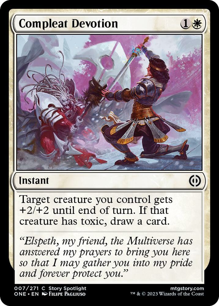 Compleat Devotion (7) [Phyrexia: All Will Be One]