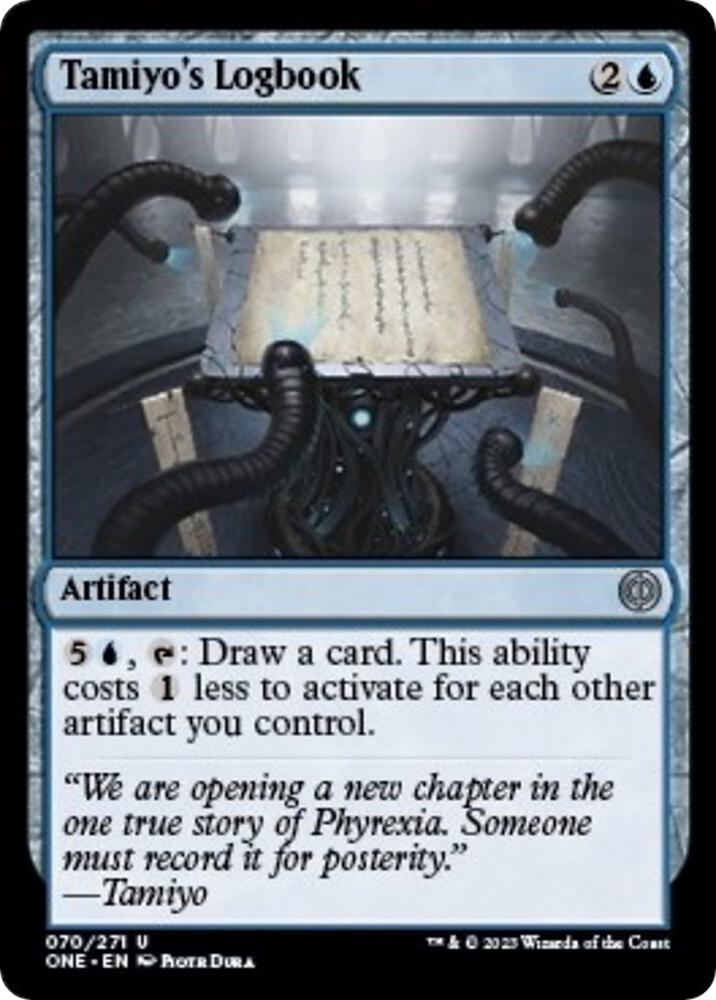 Tamiyo's Logbook (70) [Phyrexia: All Will Be One]