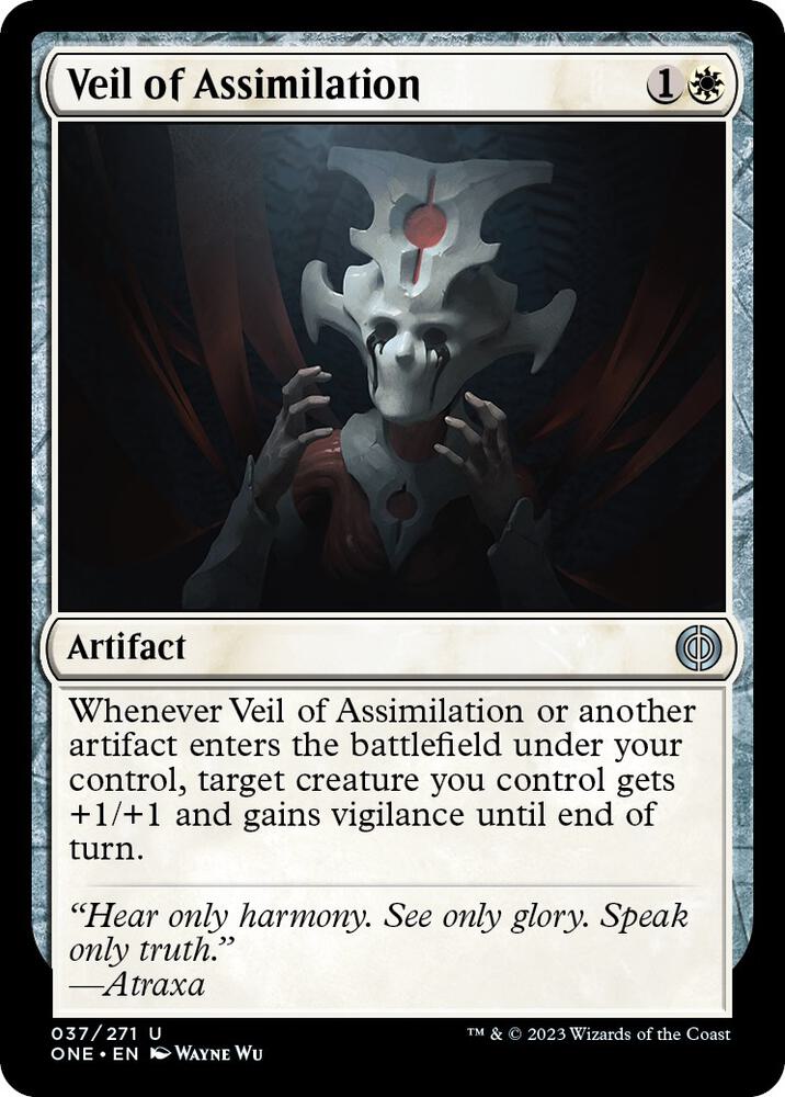 Veil of Assimilation (37) [Phyrexia: All Will Be One]