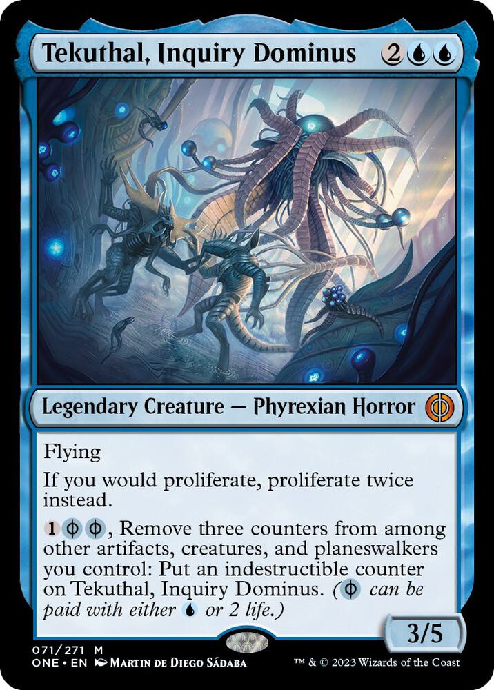 Tekuthal, Inquiry Dominus (71) [Phyrexia: All Will Be One]
