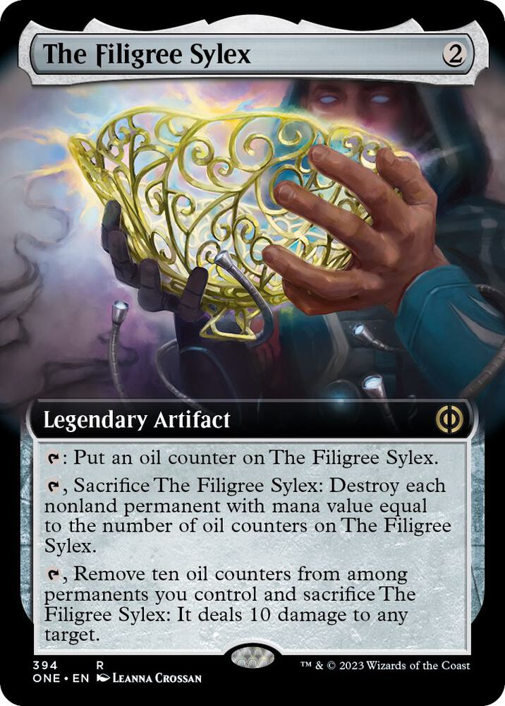 The Filigree Sylex (Extended Art) (394) [Phyrexia: All Will Be One] [Extended Art]