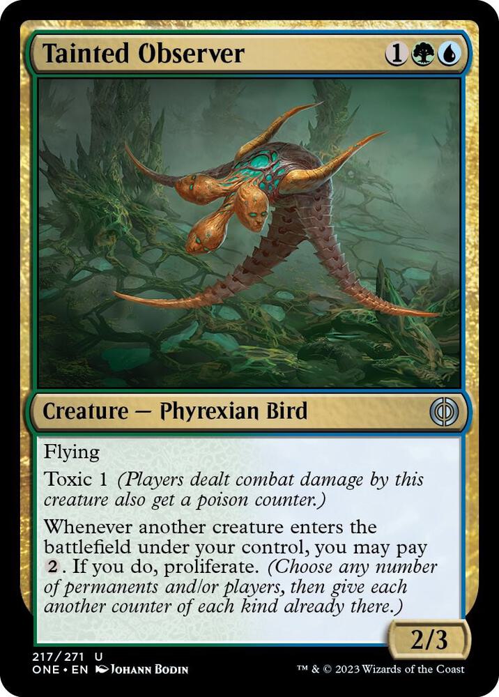Tainted Observer (217) [Phyrexia: All Will Be One]
